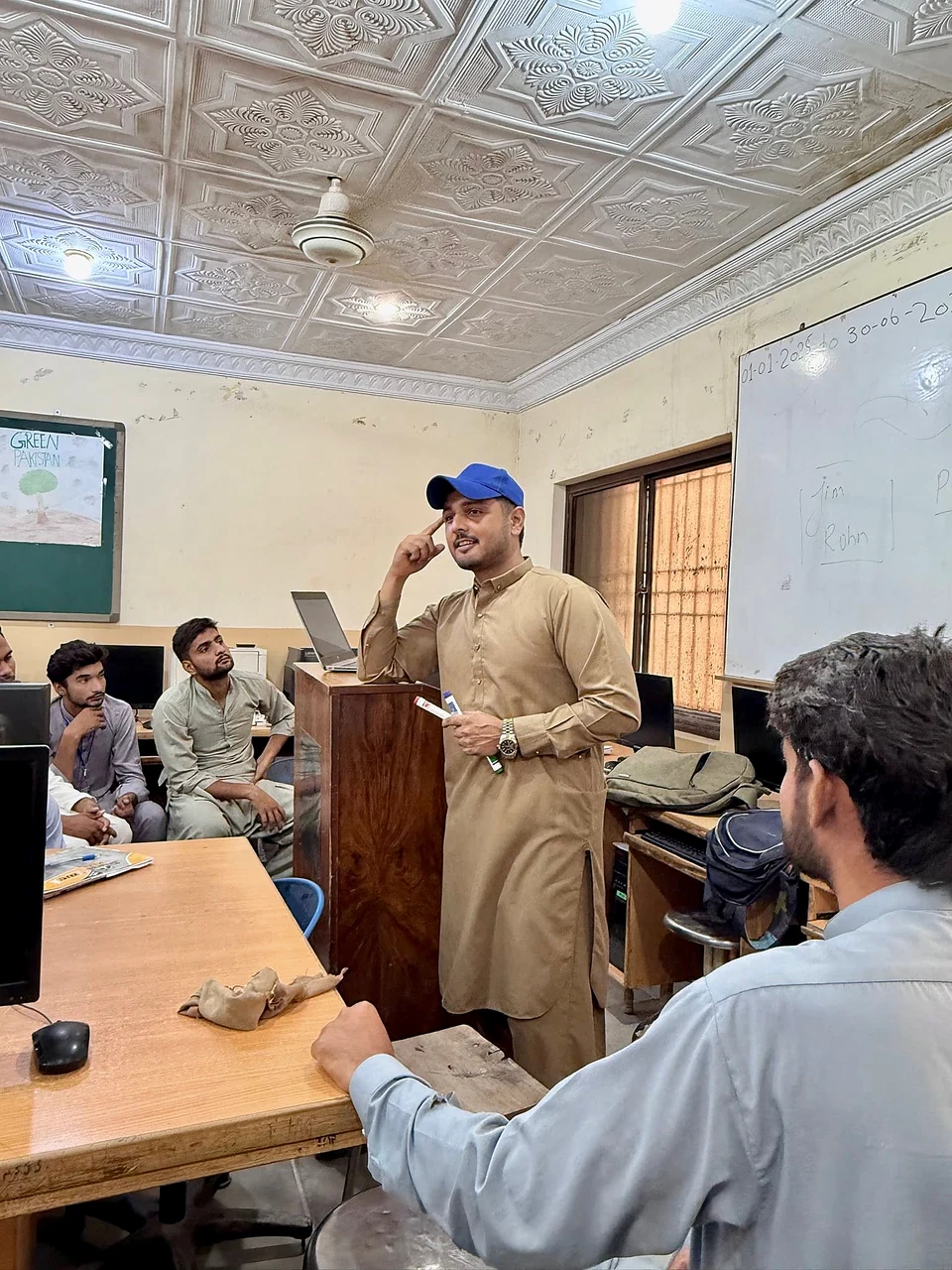 Practical coaching session